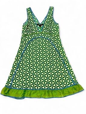 Common Thread Silk Summer Pattern Dress